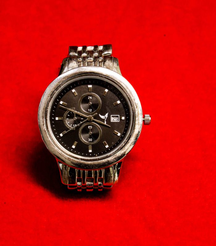 Silver Watch for Men's