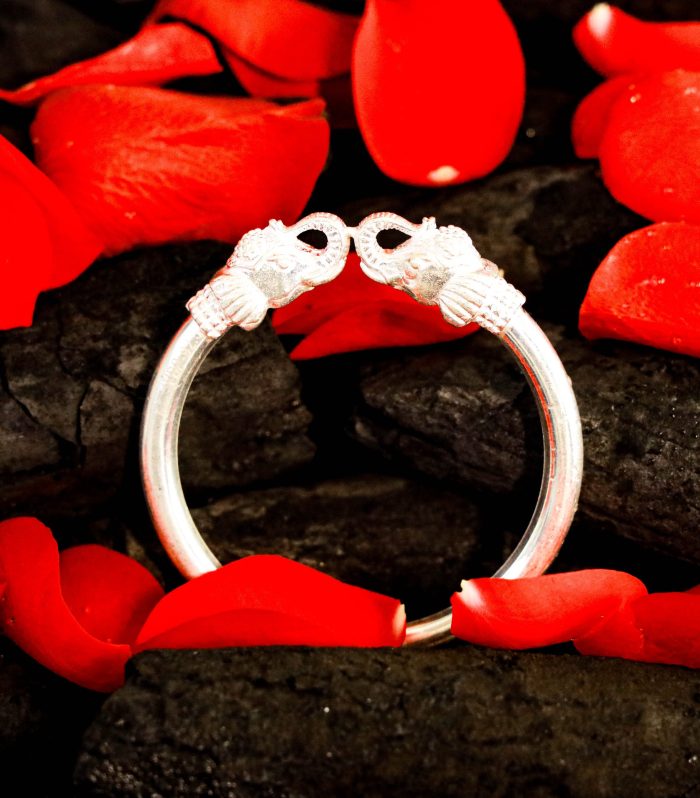 Majestic Lion Bracelet: Sterling Silver Statement Piece